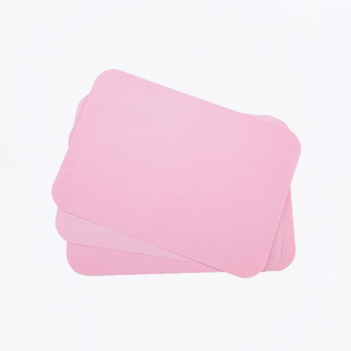 Pink tray cover size 8.5" x 12.25" for dental medical