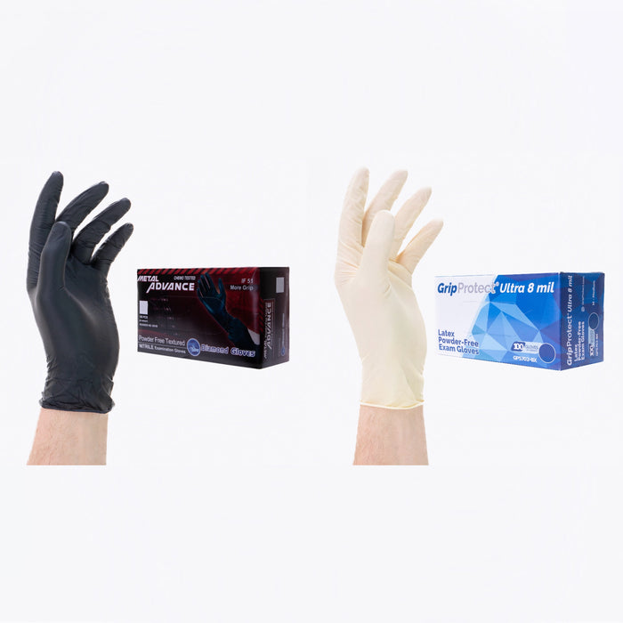 Selecting the Perfect Glove: Black Nitrile 5 Mil vs. White Latex 8 Mil for Industrial Heavy-Duty Use, In Glendale and Burbank