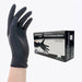 Advance If 41fc 4 mil black color nitrile examination gloves powder free and latex free