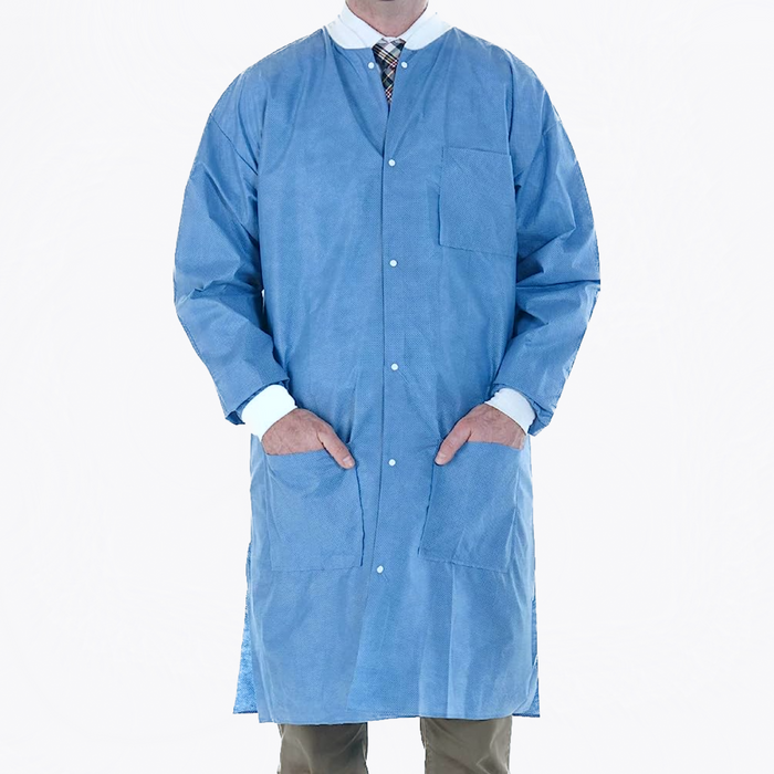 Blue Lab Coat 10 Pcs — PrimeTouch - Main Image
