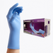 Advance if80 Blue 8 mil Nitrile Examination Gloves, powder free, latex free, heavy duty and industrial use