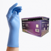 Case of 1000 pieces of advance if80 blue 8 mil thickness nitrile examination gloves, powder free, latex free