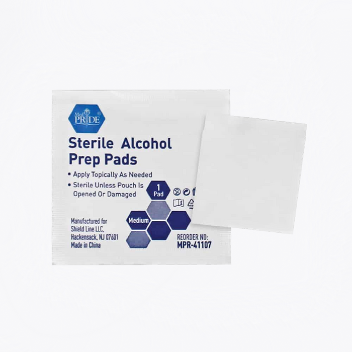 Sterile Alcohol Prep Pads 200 pcs