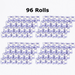 96 rolls full case lavender soft 2 ply toilet tissue