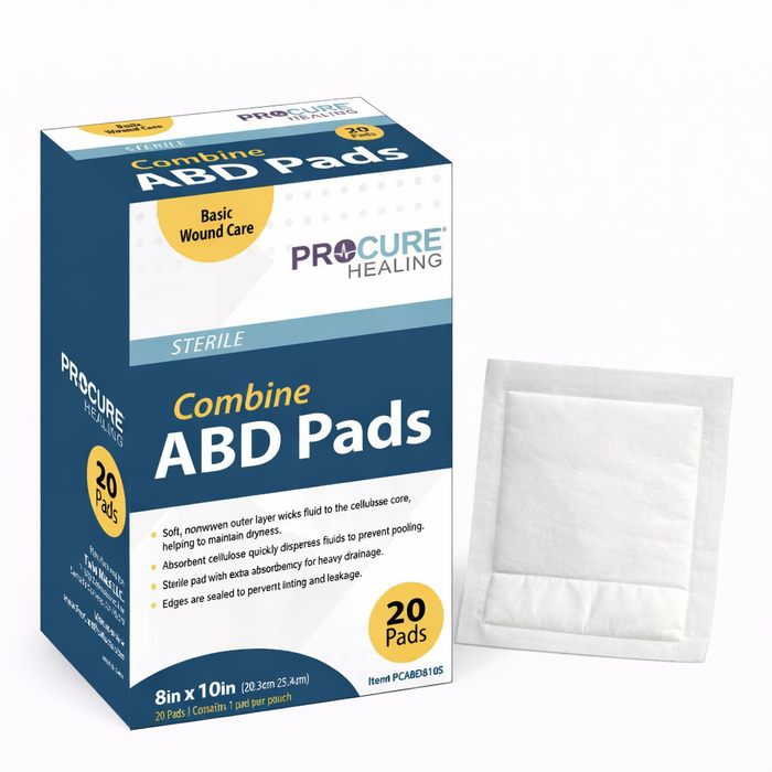 ABD Combine Pads Sterile – Heavy Absorbency