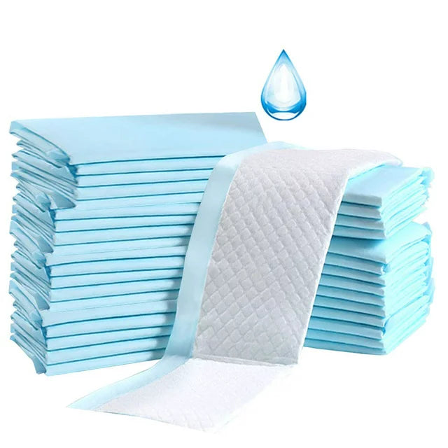 150 Pcs Adult Pets Urinary Disposable Underpads 23" x 30" Blue