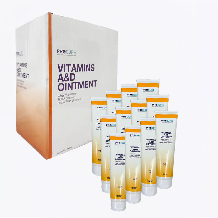 Vitamins A&D Ointment 4 oz Tubes, Case of 12